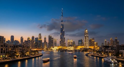 Marina Bay night view